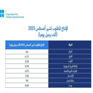 المملكة وروسيا وبقية دول "أوبك بلس" يعلنون تنفيذ تعديل في الإنتاج