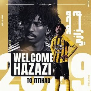 الاتحاد يعلن تعاقده رسميًا مع محمد هزازي قادمًا من النصر