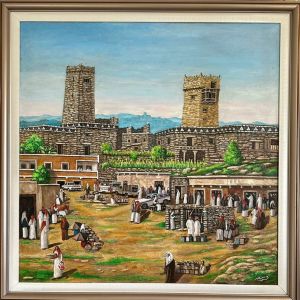 أمير الباحة يرعى افتتاح المعرض التشكيلي "ألوان الباحة" بالأطاولة