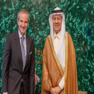 وزير الطاقة يبحث مع مدير الوكالة الذرية التعاون النووي واستضافة مؤتمر الطوارئ في الرياض