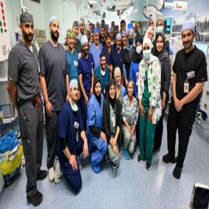 نجاح عملية فصل التوأم الملتصق السعودي "يارا ولارا" بعد عملية جراحية دقيقة استغرقت (12) ساعة ونصفًا