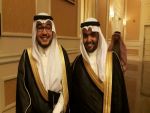 الدكتور سعيد الغامدى وحرمه يحتفلان بزواج ابنيهما أحمد وفيصل