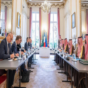 وزير الداخلية يعقد جلسة مباحثات رسمية مع نظيره الفرنسي