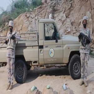 حرس الحدود بمنطقة جازان يحبط تهريب (195) كيلوجرامًا من نبات القات المخدر
