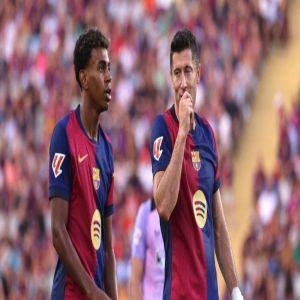 "يويفا" يغرّم يامال وليفاندوفسكي لانتهاكهما قواعد مكافحة المنشطات