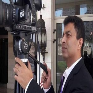 استشهاد مصور تلفزيون فلسطين في قطاع غزة خالد المدهون