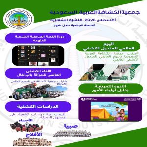 الكشافة السعودية تنفذ وتشارك في فعاليات وبرامج متنوعة محلياً ودولياً خلال أغسطس 2025