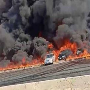 مصر: مصرع وإصابة 8 أشخاص بانفجار خط غاز في الإسماعيلية