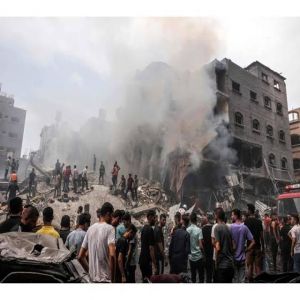 استشهاد 52 فلسطينيًا في قصف الاحتلال الإسرائيلي على قطاع غزة