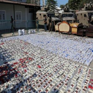الجيش اللبناني يضبط 64 مليون حبة كبتاغون في شرق البلاد