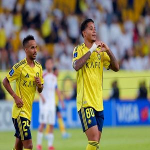 النصر يسحق استقلال دوشنبه الطاجيكي بخماسية نظيفة