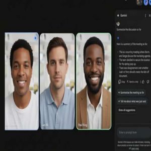 جوجل تطرح مساعدًا ذكيًا داخل Meet لتلخيص الاجتماعات
