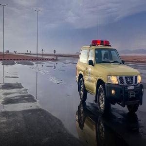«الدفاع المدني» يحذر: أمطار رعدية على مناطق المملكة حتى الخميس القادم