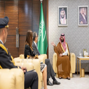 سمو وزير الحرس الوطني يستقبل سفير جمهورية إيطاليا لدى المملكة