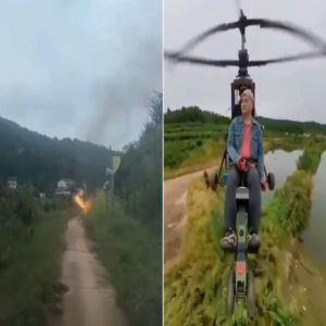 وفاة مؤثر صيني شهير بعد سقوط مروحيته خلال بث مباشر