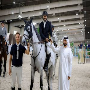 المازمي يتصدر «الفئة الكبرى» في دوري الإمارات لقفز الحواجز