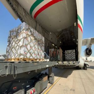 إقلاع الطائرة الـ19 من الجسر الجوي الكويتي الثاني بـ40 طنا من المساعدات لإغاثة غزة