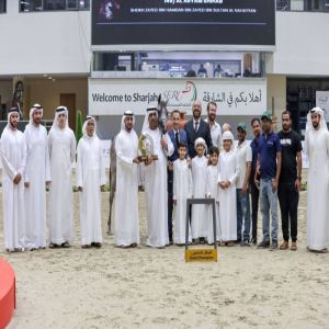 ذهبيتان لمربط دبي في ختامي مهرجان الشارقة للجواد العربي 2025