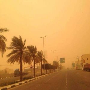 الأرصاد:رياح نشطة مثيرة للأتربة والغبار على الشرقية ومكة المكرمة والمدينة المنورة