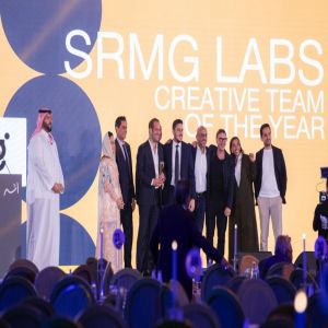 SRMG LABS تحصد لقب "فريق العام الإبداعي" في مهرجان أثر للإبداع 2025 SRMG LABS تحصد لقب "فريق العام الإبداعي" في مهرجان أثر للإبداع 2025