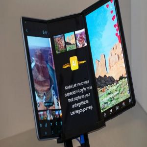 "سامسونج" تكشف لأول مرة عن هاتفها "ثلاثي الطي" "سامسونج" تكشف لأول مرة عن هاتفها "ثلاثي الطي"