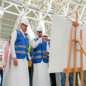وزير النقل والخدمات اللوجستية يتفقد مشروع مطار الملك عبدالله الدولي الجديد بجازان
