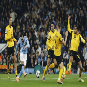 سيتي يهزم دورتموند برباعية بدوري الأبطال