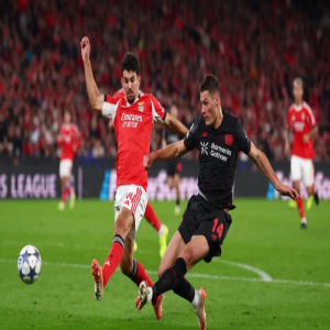 ليفركوزن يهزم بنفيكا بهدف نظيف في دوري الأبطال