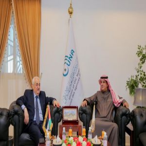 عميد السلك القنصلي والقنصل العام لدولة فلسطين السفير الأسدي يزور “يونا”