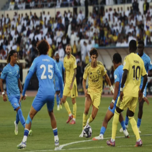 النصر يهزم نيوم بثلاثية ويغرد بصدارة دوري روشن