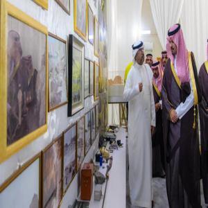 أمير منطقة المدينة المنورة يزور منجم مهد الذهب
