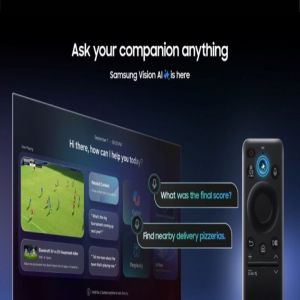 سامسونج تطلق Vision AI Companion.. منصة ذكاء اصطناعي لأجهزة التلفاز المنزلية