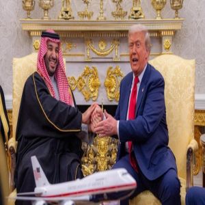 سمو ولي العهد ورئيس الولايات المتحدة الأمريكية يوقعان اتفاقية الدفاع الإستراتيجية بين البلدين