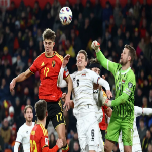 بلجيكا تتأهل لكأس العالم 2026 بالفوز على ليختنشتاين بسباعية