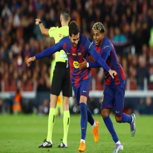 برشلونة يحتفل بعودته لكامب نو برباعية في مرمى بيلباو