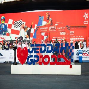 واجهة أبحر الشمالية تتأهب لانطلاق الجولة الرابعة من بطولة العالم لسباقات الزوارق السريعة الفورمولا1 (F1H20) جائزة جدة الكبرى 2025