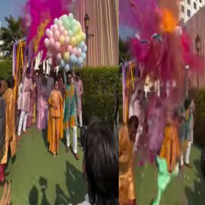 بالونات هيدروجين تحول حفل زفاف هندي إلى مأساة