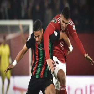 الأهلي المصري يقتنص نقطة من ملعب الجيش الملكي في دوري الأبطال