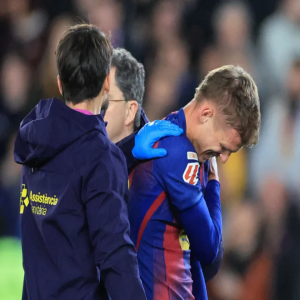 خلع في الكتف يُبعد أولمو عن برشلونة لمدة شهر