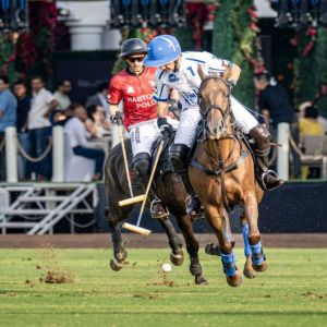 الحبتور والباشا في نهائي كأس ونستون تشرشل للبولو