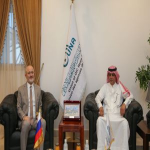المدير العام لـ “يونا” يستقبل المندوب الدائم لروسيا الاتحادية لدى منظمة التعاون الإسلامي