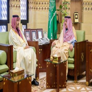 وكيل إمارة الرياض يستقبل مدير عام فرع وزارة البيئة والمياه والزراعة بالمنطقة