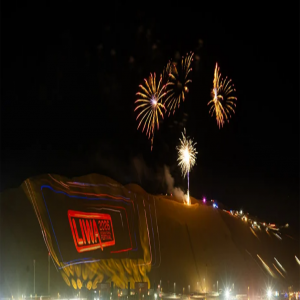 احتفالات مُبهرة ليلة رأس السنة في مهرجان ليوا الدولي 2026