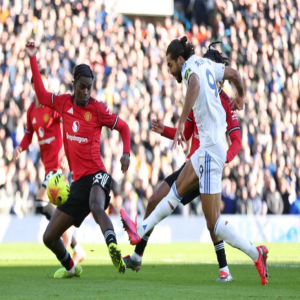 التعادل يحسم لقاء مانشستر يونايتد وليدز