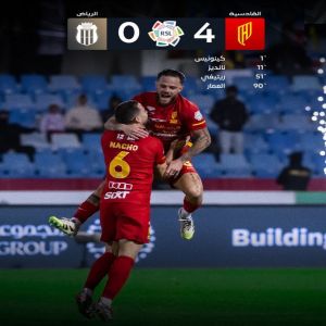 القادسية يهزم الرياض بـ"رباعية نظيفة"