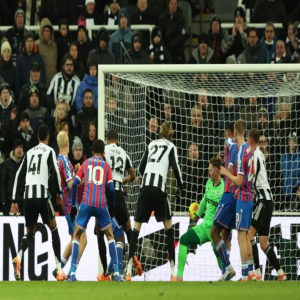 نيوكاسل يفوز على كريستال بالاس بهدفين نظيفين في الدوري الإنجليزي