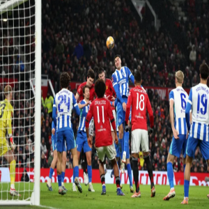 برايتون يفوز على مانشستر يونايتد ويتأهل لربع نهائي كأس الاتحاد الإنجليزي