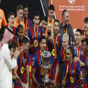 ليلة كتالونية في جدة.. برشلونة يتوج بطلاً للسوبر الإسباني