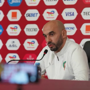 الركراكي: المغرب يعيش أفضل حالاته وهدفنا اللقب