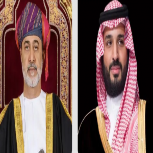 سمو ولي العهد يتلقى رسالة خطية من سلطان عُمان